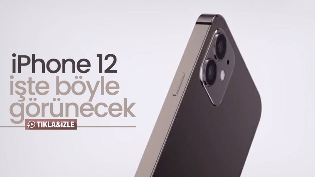 5.4 inçlik yeni iPhone 12 konsepti
