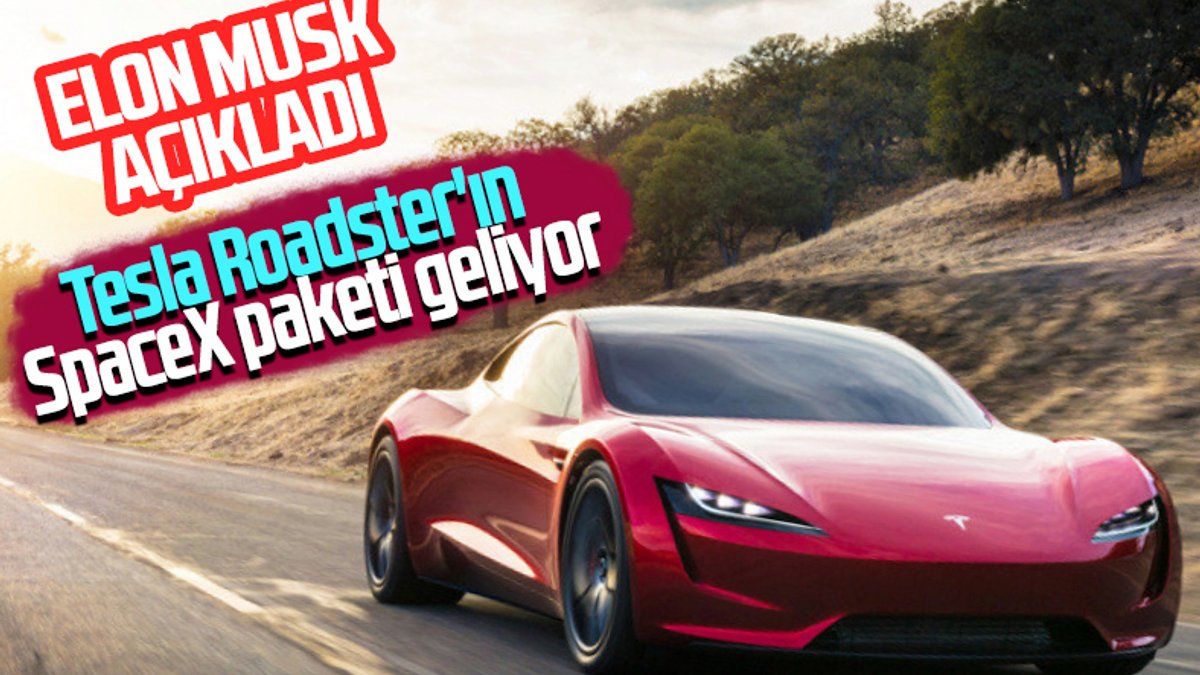 Elon Musk, Tesla Roadster için yeni bir açıklama yaptı