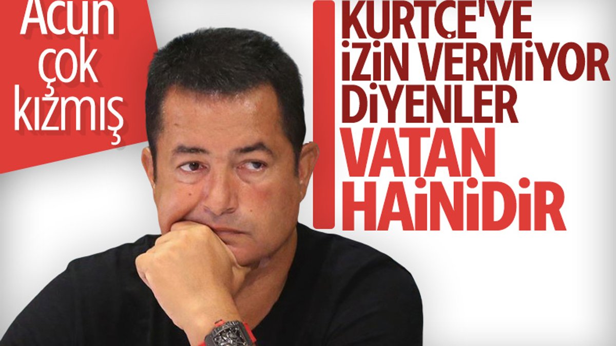 Cüneyt Özdemir'den Acun Ilıcalı'ya Kürtçe sorusu