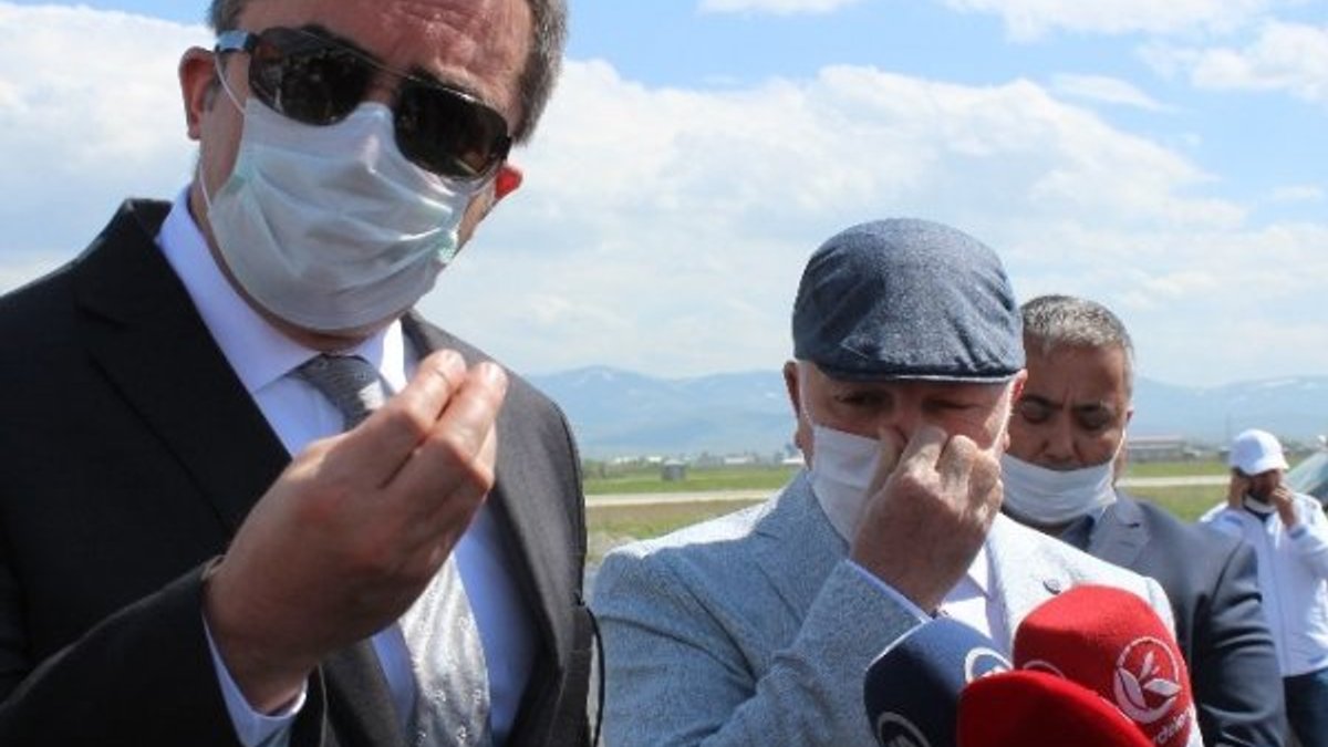 Erzurum Havalimanı pisti bitmeyince Vali sinirlendi