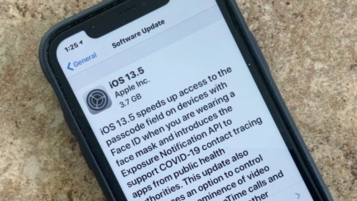 Apple, iOS 13.5 güncellemesinde sorun olduğunu kabul etti