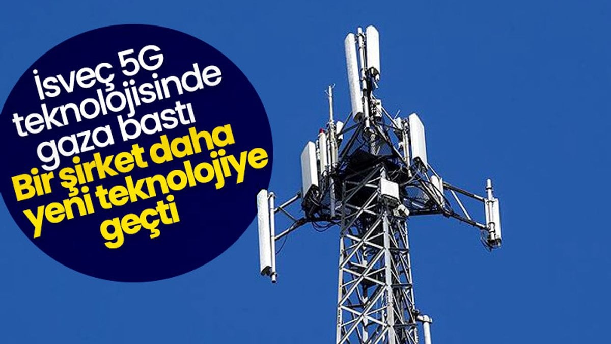 İsveç'te bir telekom şirketi daha 5G'ye geçti