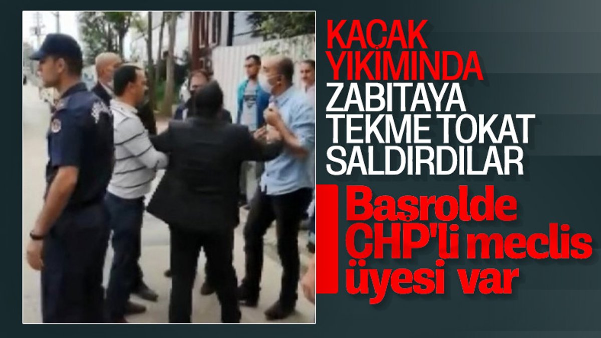 Bursa'da zabıta memuruna saldırı