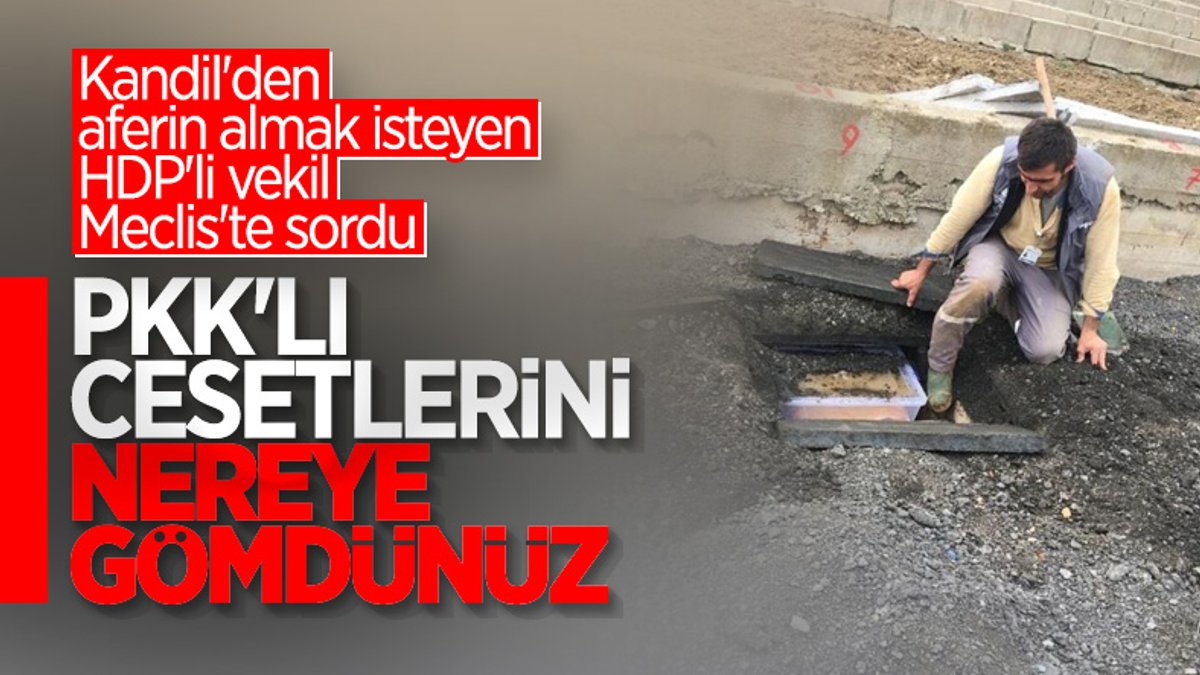 HDP'nin gündemi öldürülen PKK'lıların nereye gömüldüğü