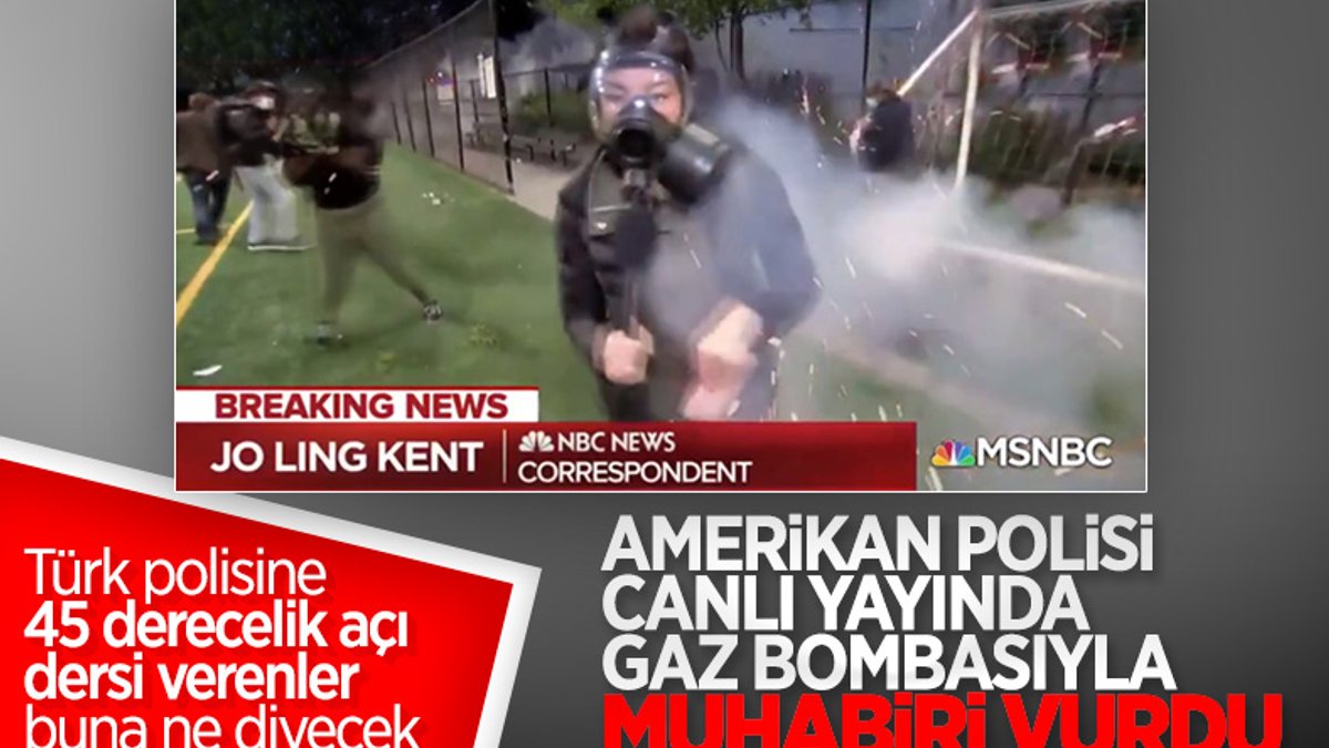 NBC News muhabiri, canlı yayında fişekle vuruldu