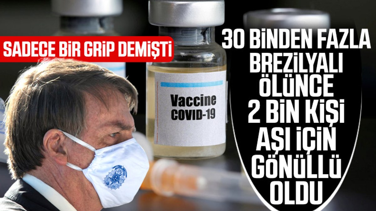Oxford'da geliştirilen aşı, Brezilya'da da uygulanacak