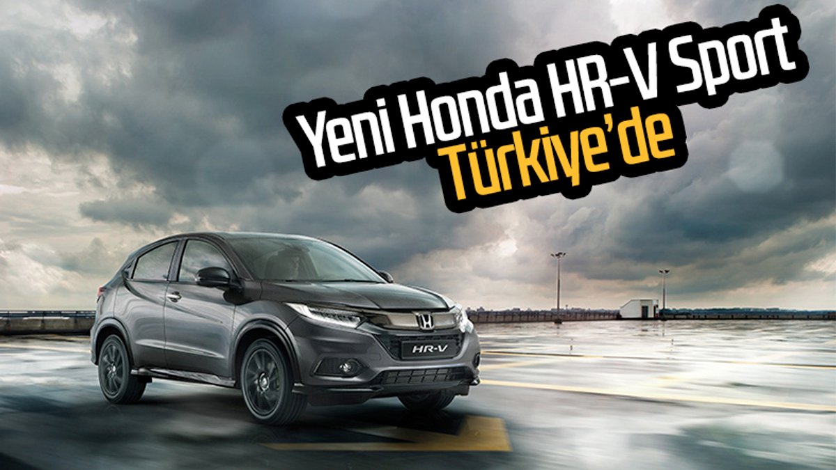 Yeni Honda HR-V Sport Türkiye'de satışa çıktı