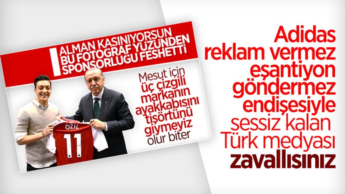 Türk medyası Mesut Özil'i yalnız bıraktı