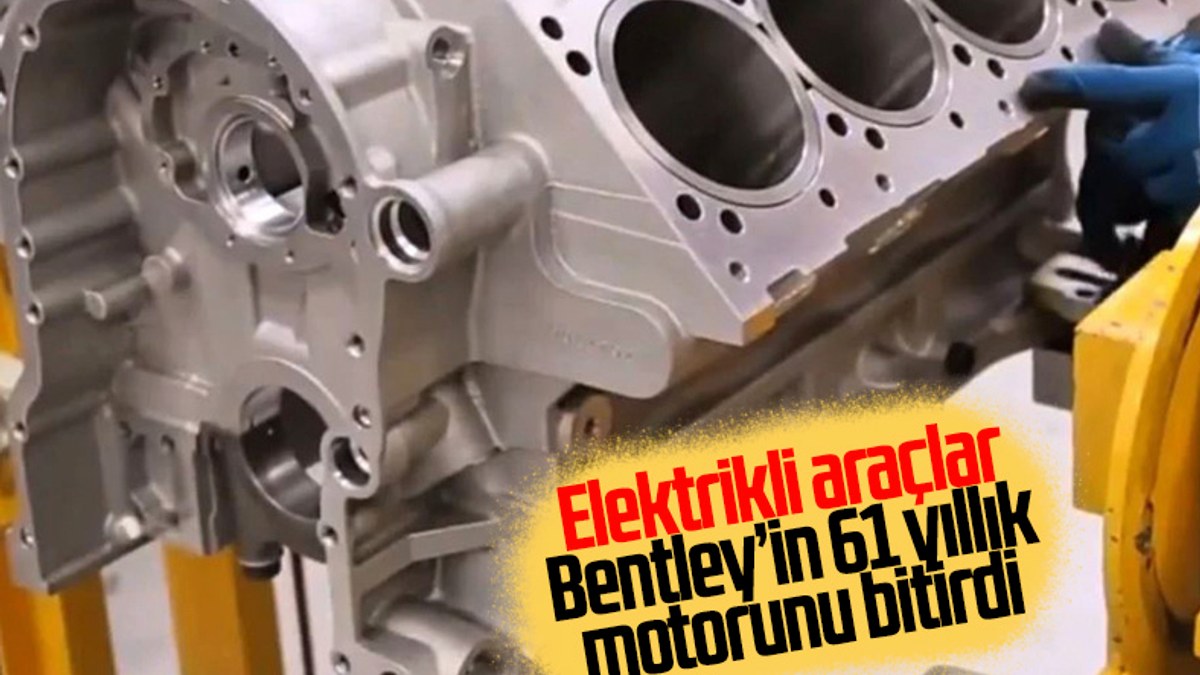 Bentley'in 61 yıldır ürettiği motor artık tarih oluyor