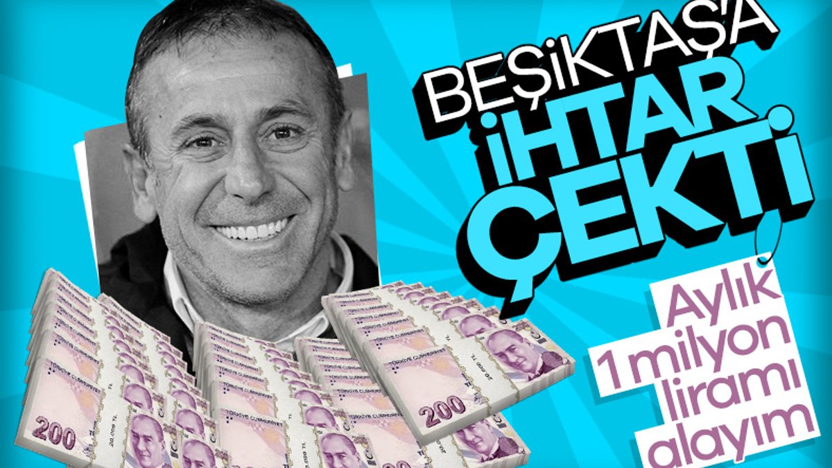 Abdullah Avcı, Beşiktaş'a ihtar çekti