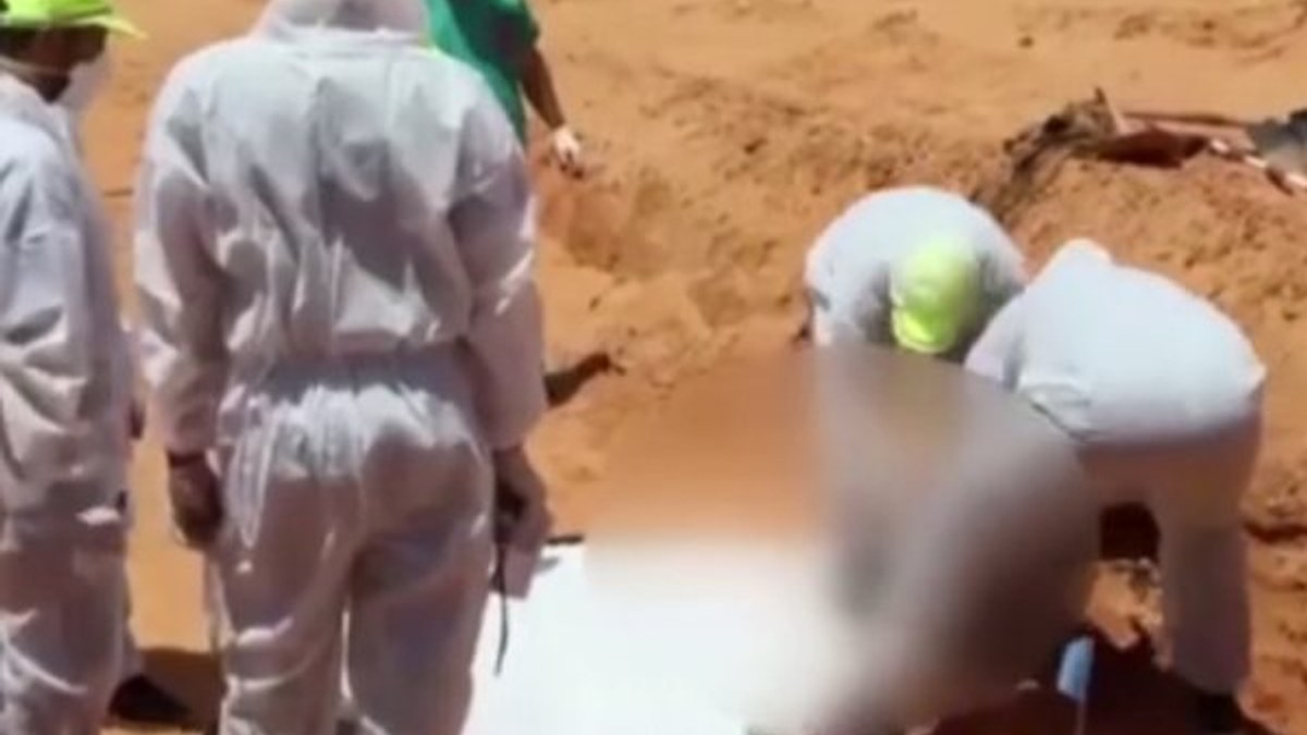 Libya’nın Terhune kentinde toplu mezar bulundu