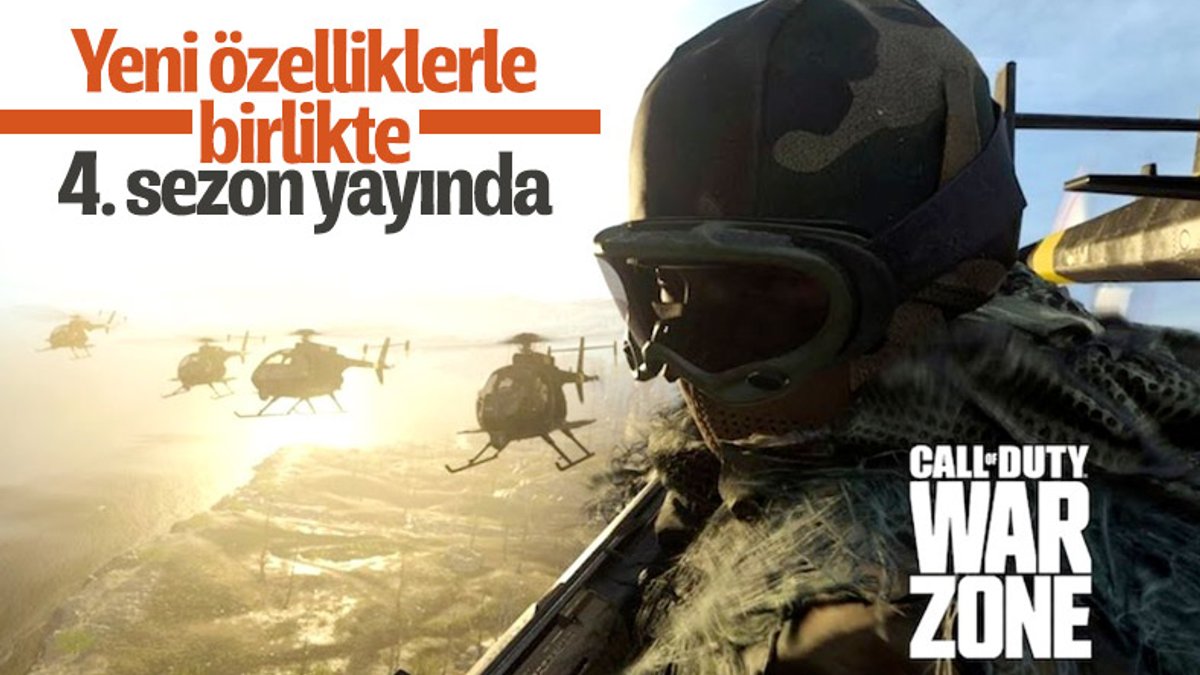 Call of Duty: Warzone'un 4. sezonu yayınlandı