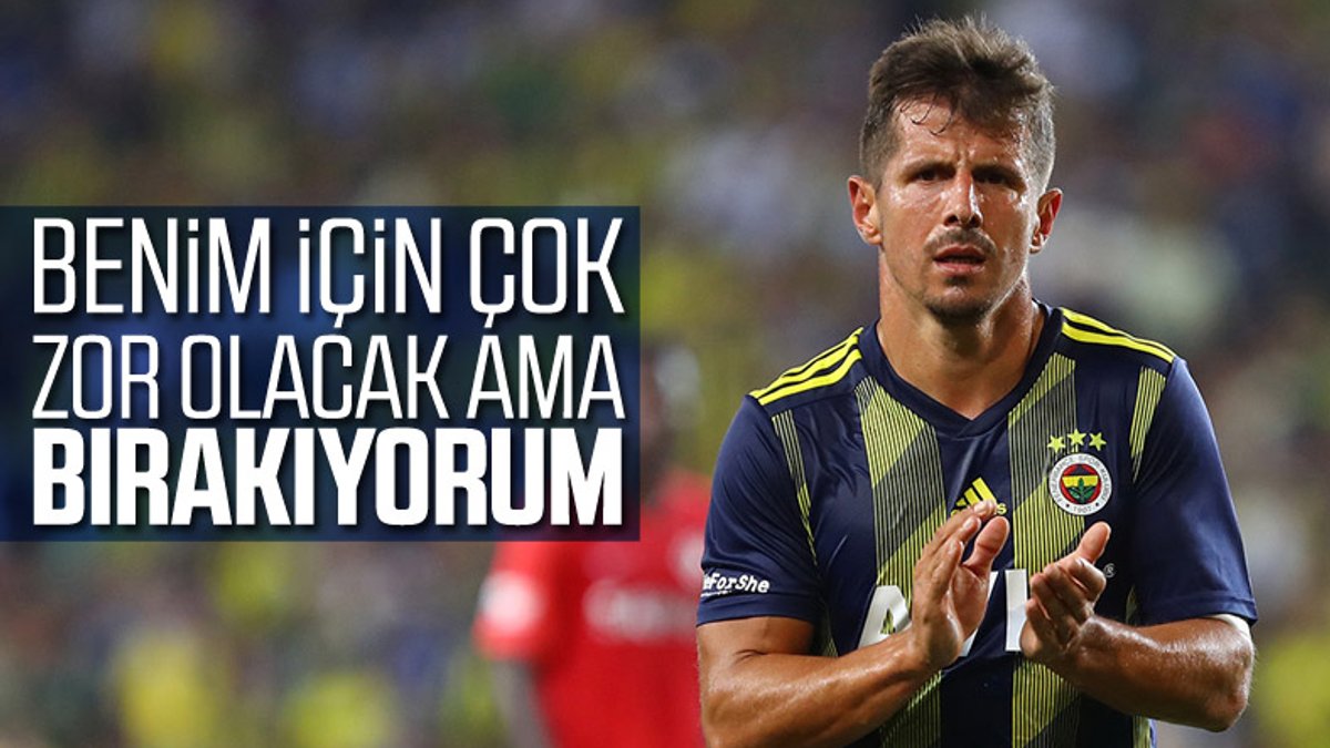 Emre Belözoğlu, futbolu bırakmak istiyor