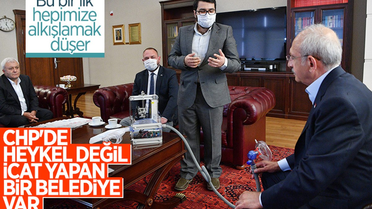 CHP'li Çiğli Belediyesi solunum cihazı üretti