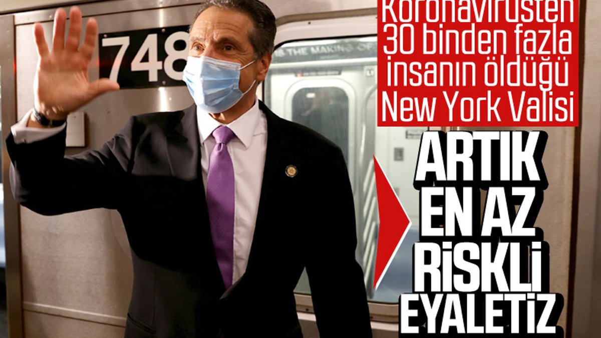 New York, koronavirüs bulaşma riski en düşük eyalet oldu