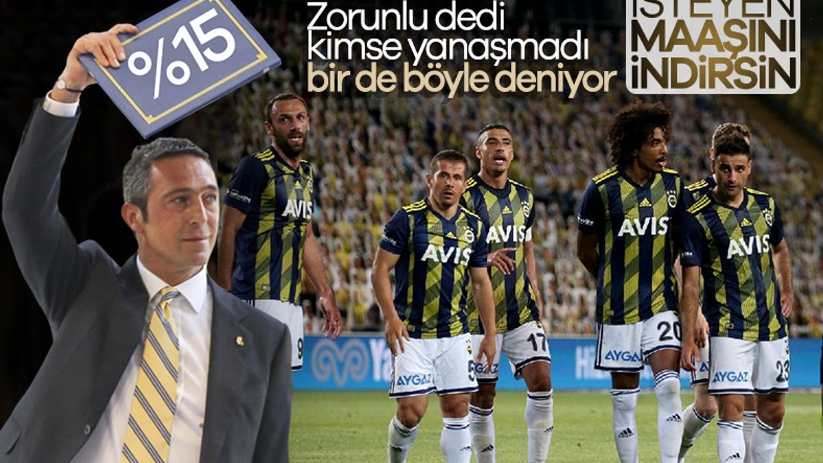 Fenerbahçe yönetimi, oyunculardan indirim bekliyor
