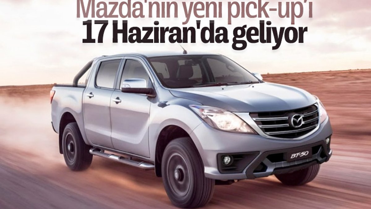 Yeni Mazda BT-50, 17 Haziran'da tanıtılacak