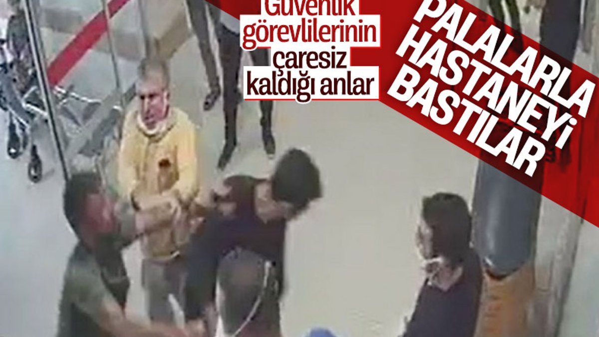 Gaziantep'te sağlık çalışanlarına palalı saldırı