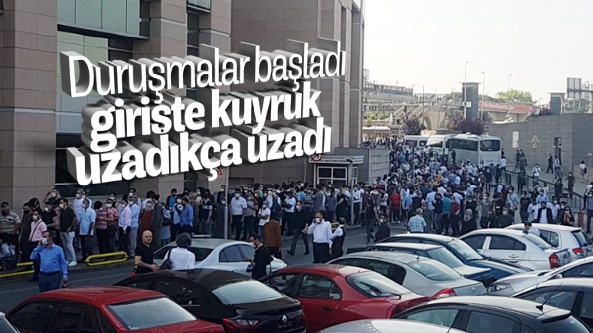 İstanbul Adalet Sarayı mesaiye başladı