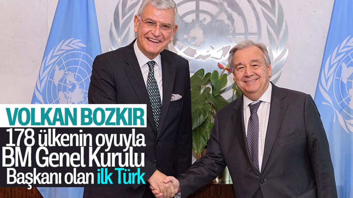 BM 75. Genel Kurul Başkanlığı'na Volkan Bozkır seçildi