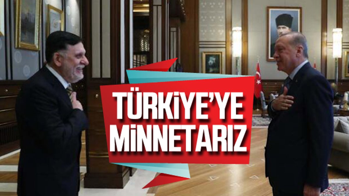 Libya Başbakanı Serrac: Türkiye'ye minnet duyuyoruz