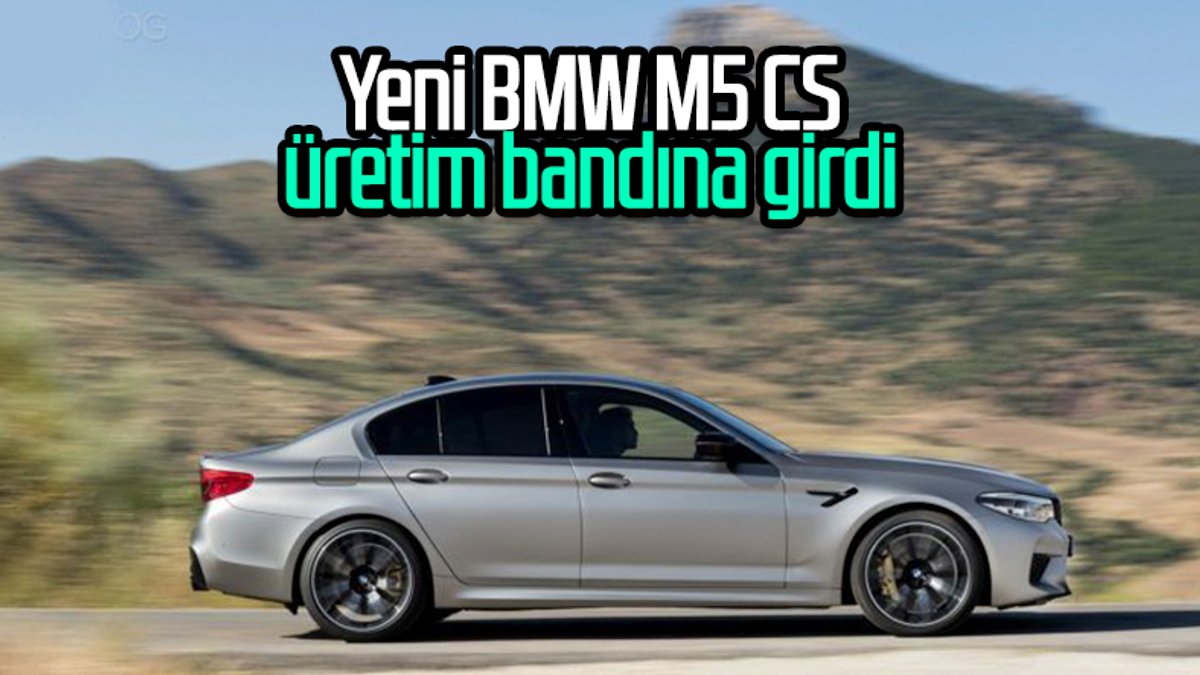 BMW M5 CS yıl sonuna doğru satışa çıkacak
