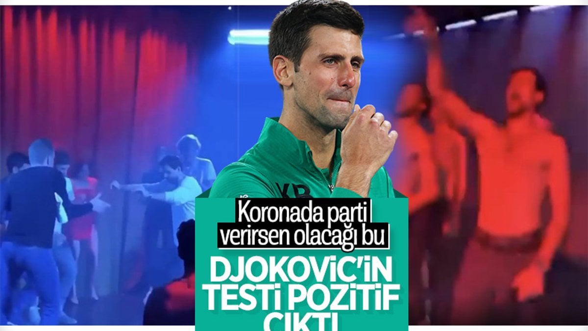 Djokovic koronavirüse yakalandı