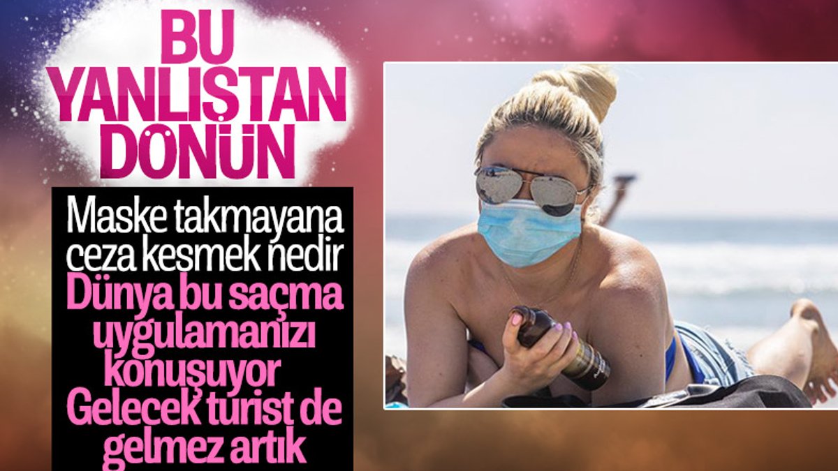 Türkiye’deki maske cezası İngiliz medyasında