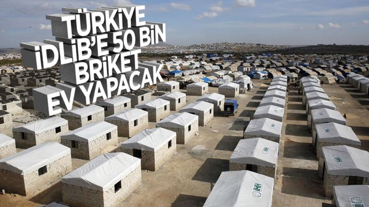 Türkiye İdlib'de 50 bin konut inşa edecek