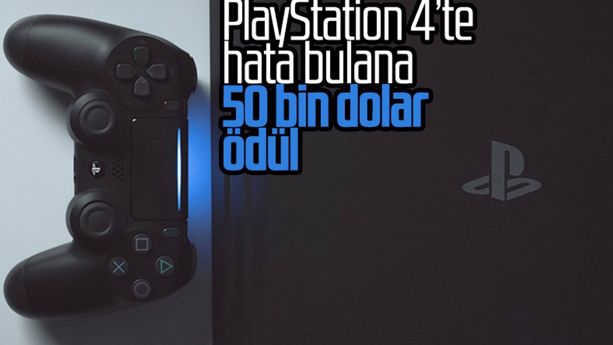 Sony'den PlayStation 4'te hata buluna 50 bin dolar ödül