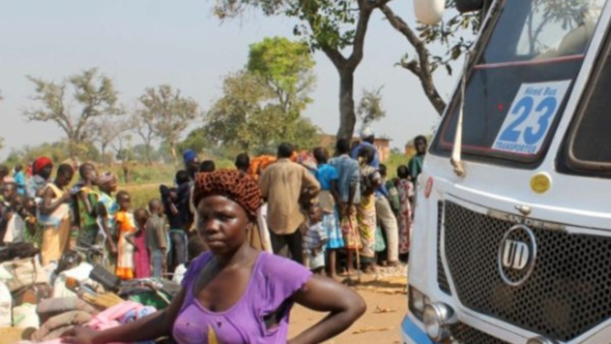 Yoğun çatışmalar, Güney Sudanlıları yerinden ediyor