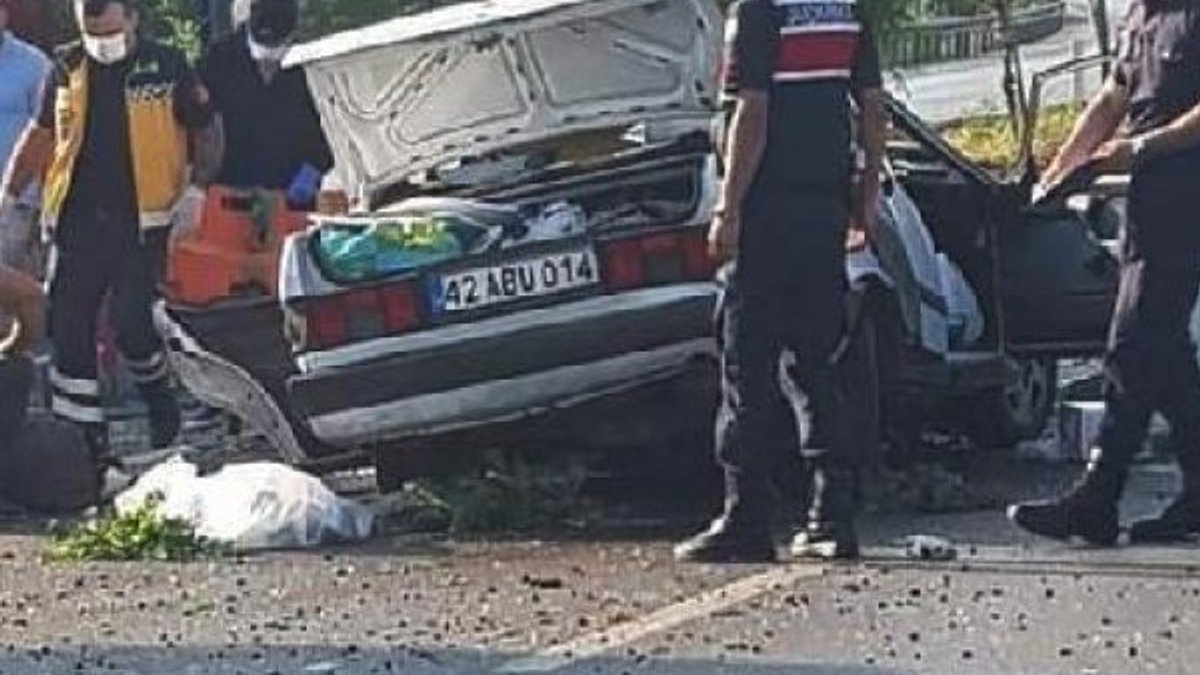 Konya'da otomobil takla attı: 3 ölü, 2 yaralı