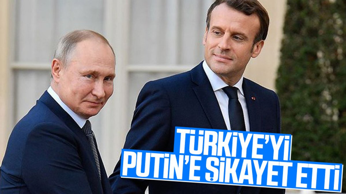 Putin, Macron ile Libya ve Suriye konusunu görüştü