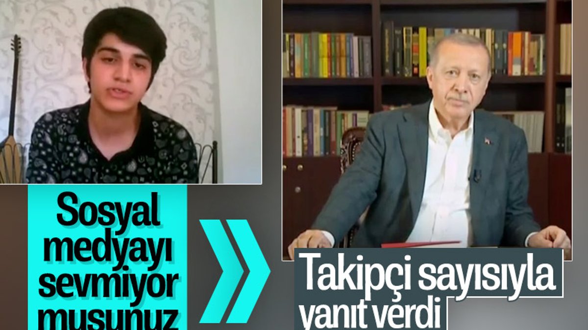 Gençlerden Erdoğan'a sosyal medya sorusu