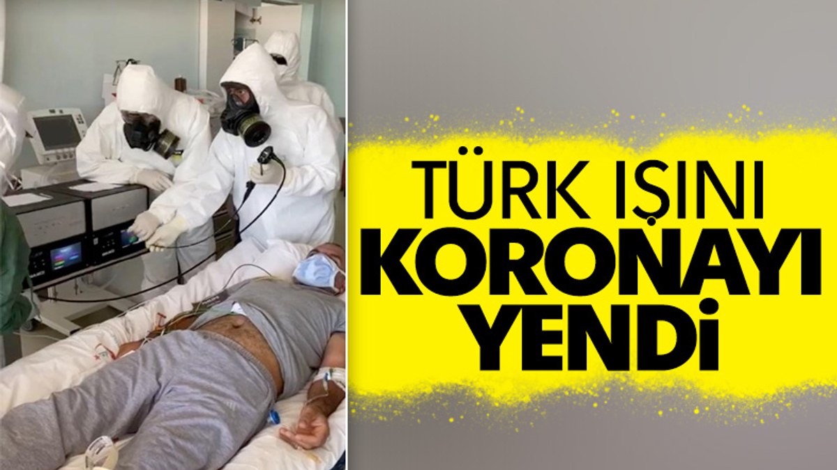 Diyarbakır'da korona hastası Türk Işını ile iyileşti
