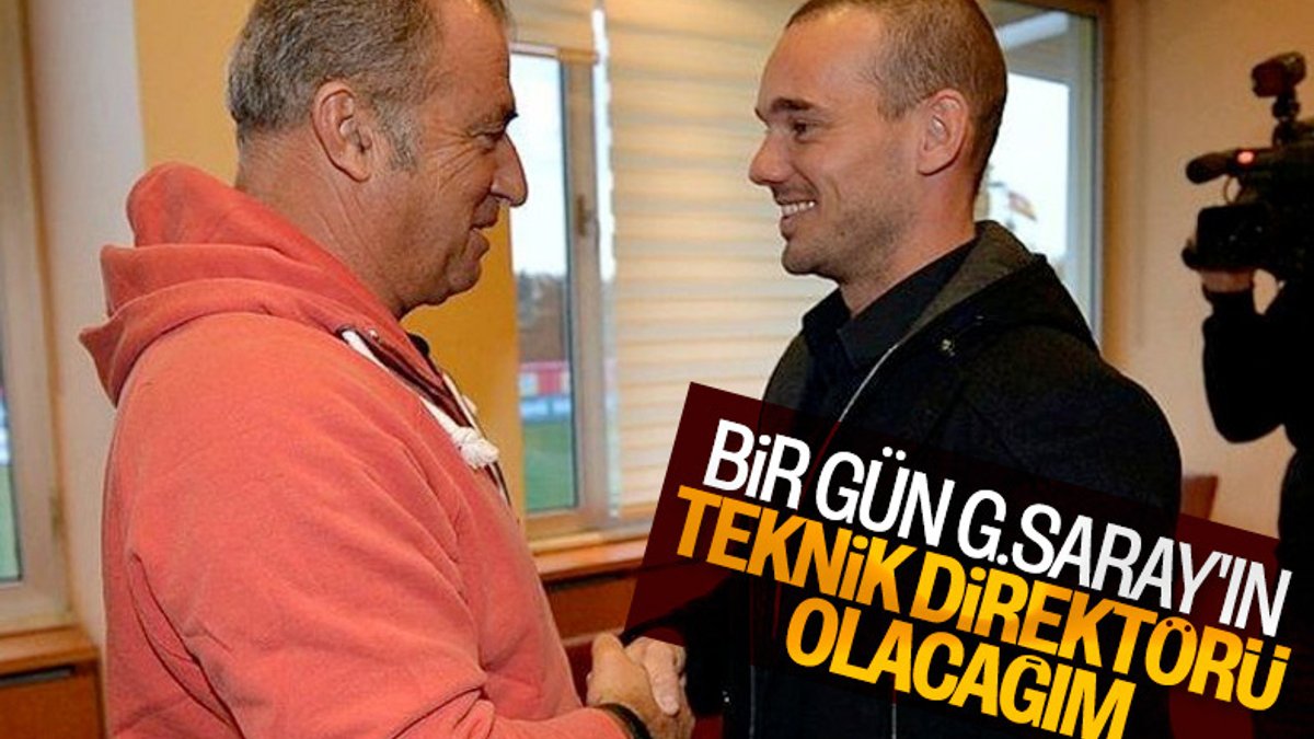 Sneijder'in Galatasaray hayali