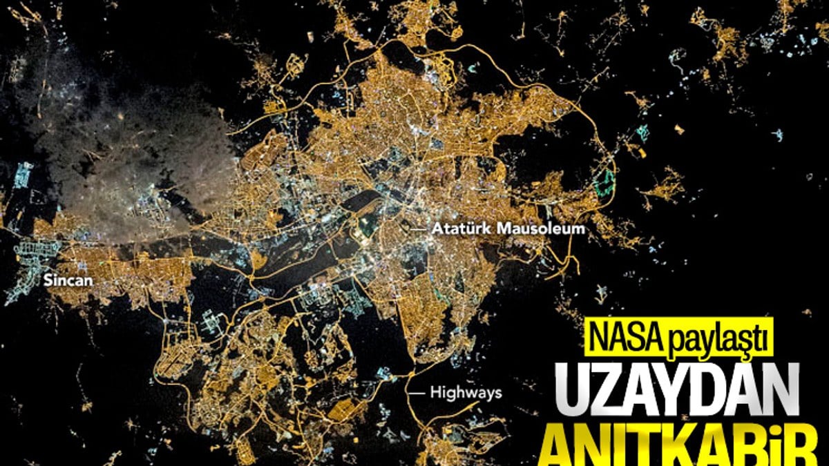 NASA Ankara'dan fotoğraf paylaştı