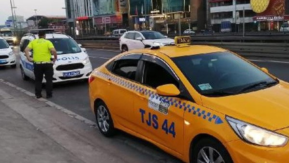 Bakırköy'de taksiciyi kaçıran 5 kişi yakalandı