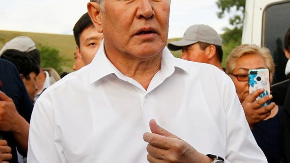 Almazbek Atambayev'e zatürre teşhisi konuldu