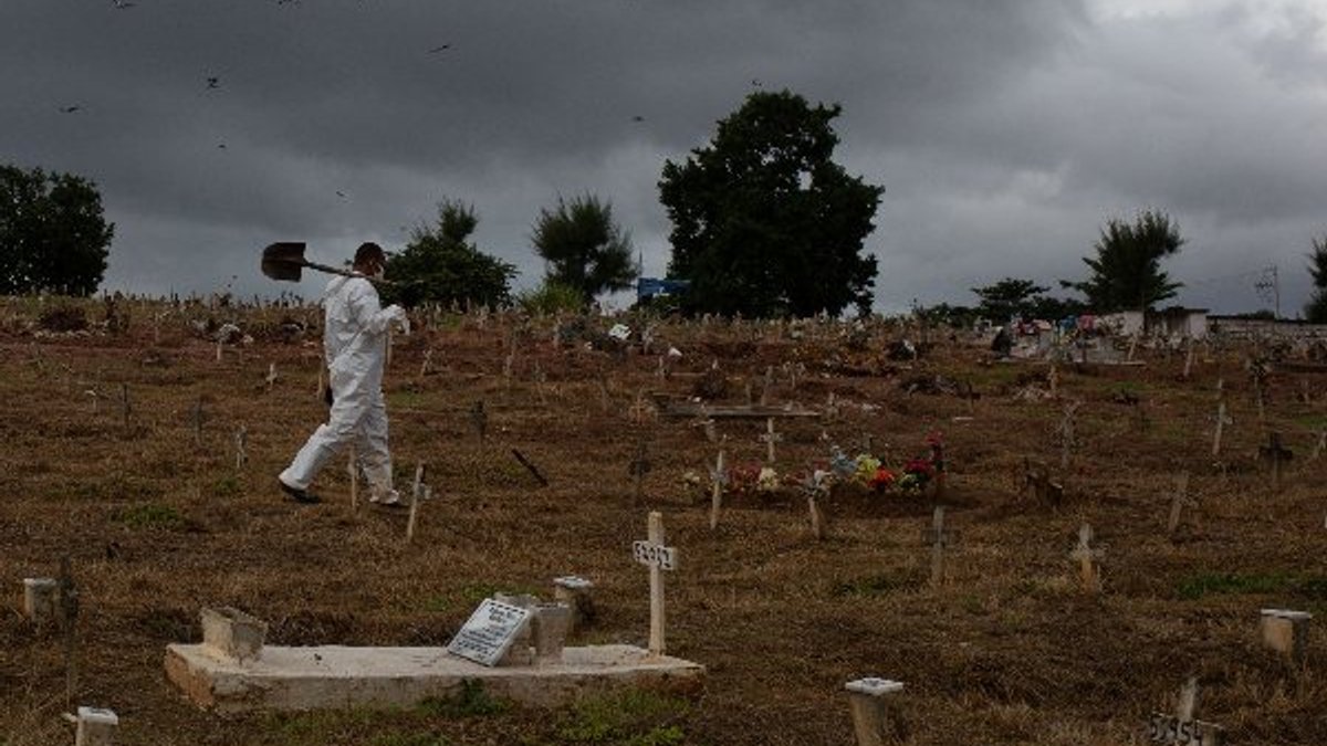 Brezilya'da 692 kişi daha koronadan öldü