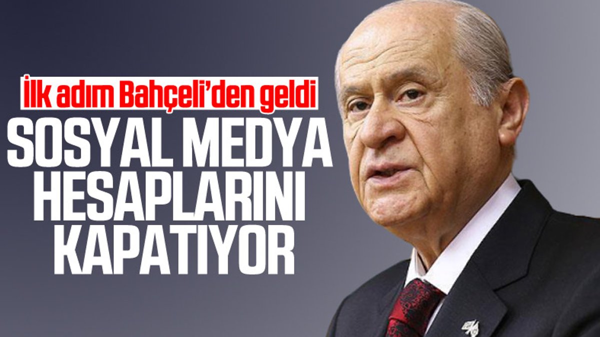 Devlet Bahçeli son kez 'tweet' attı