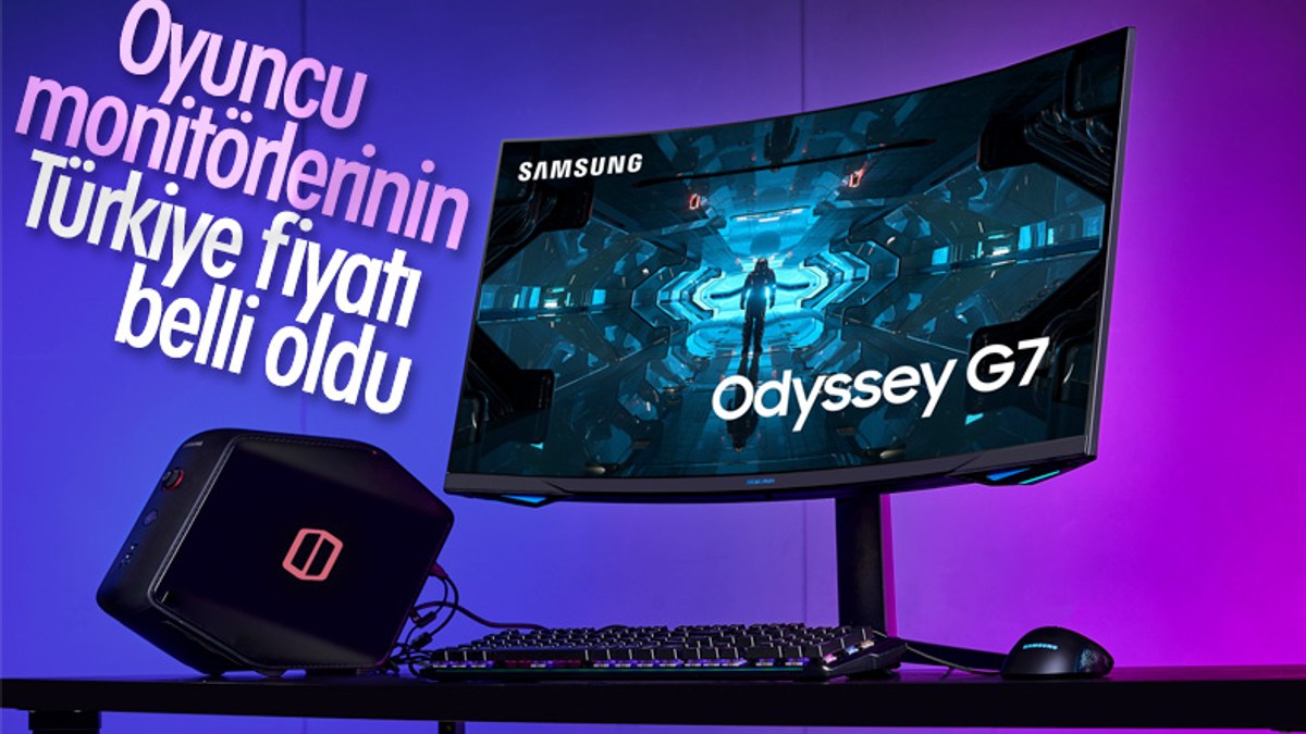 Samsung, kavisli yeni Odyssey monitörlerini satışa sundu