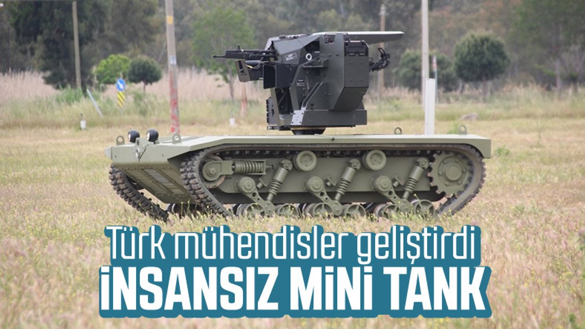 İnsansız mini tank, 2021'de TSK envanterine girecek