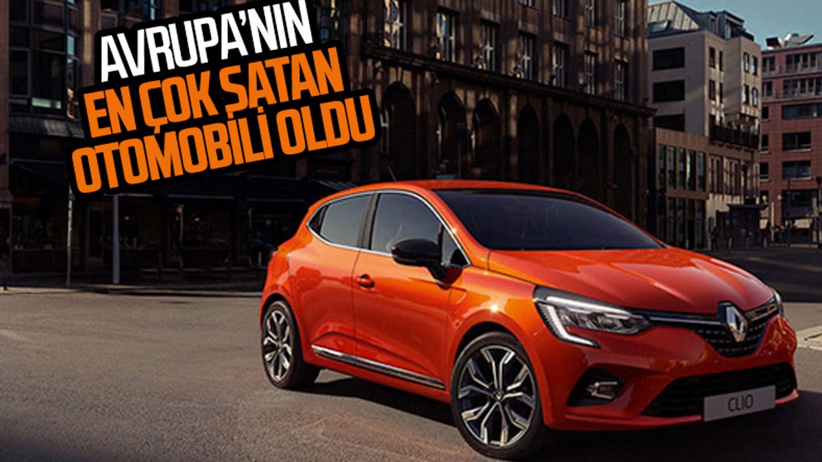 Renault Clio, Avrupa'nın en çok satan otomobili oldu