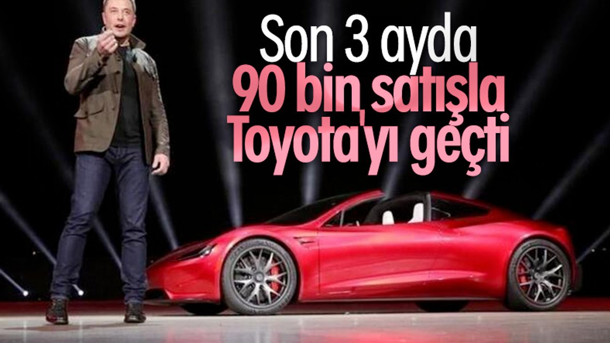 Tesla, son 3 ayda 90 bin araç satmayı başardı