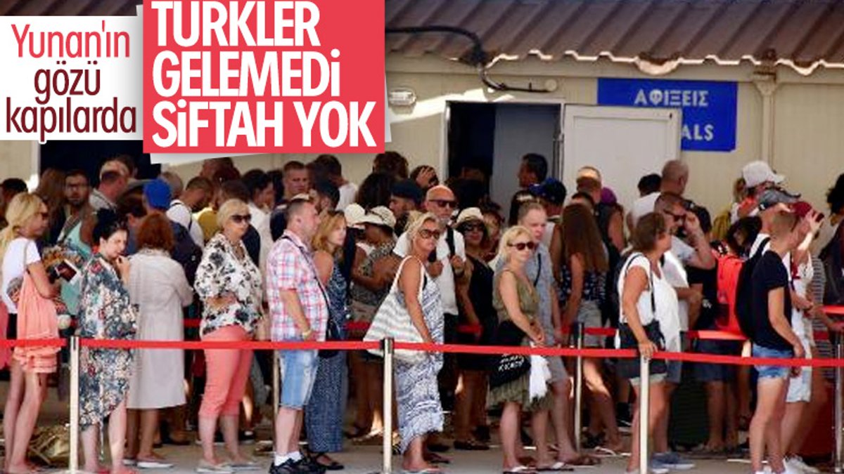 Yunanistan para kazanmak için Türkleri bekliyor