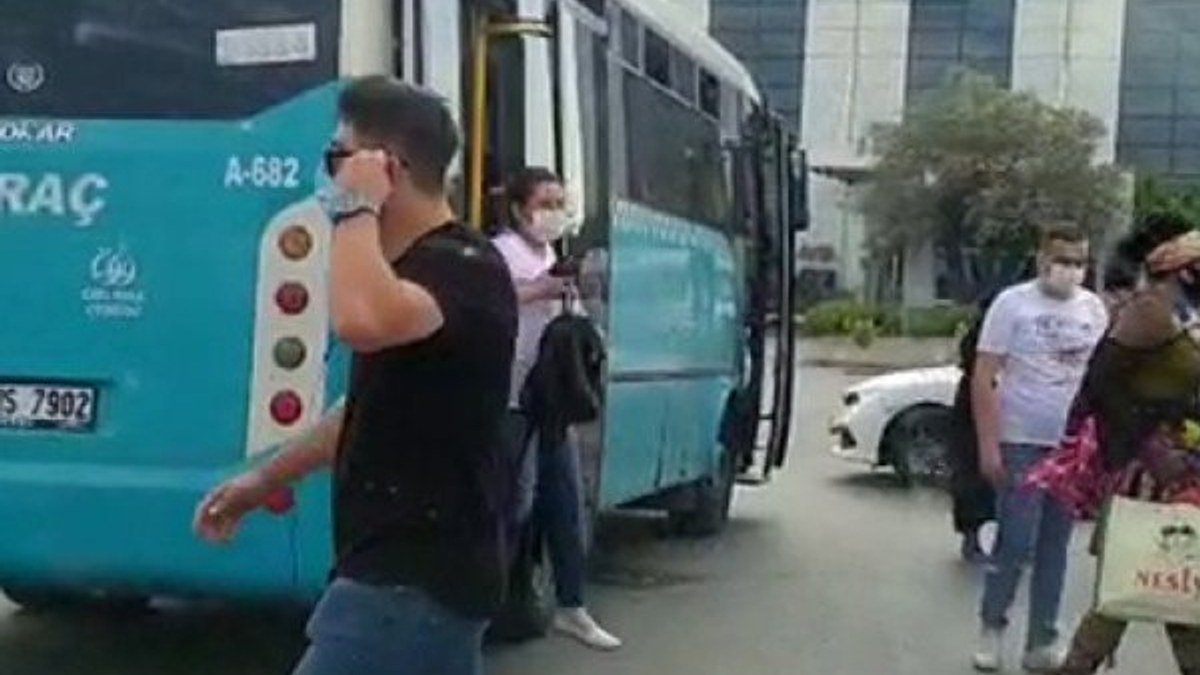 İstanbul'da otobüs, uygulamadan kaçmak isterken yakalandı
