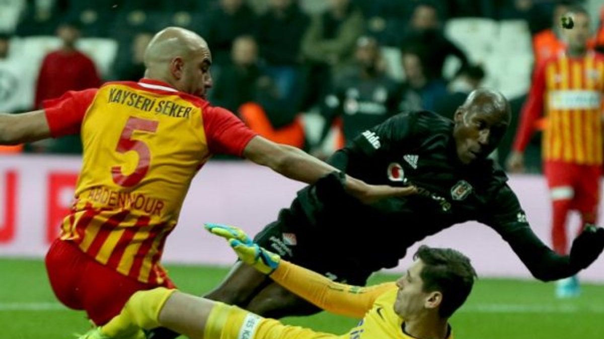 Kayserispor-Beşiktaş maçının muhtemel 11'leri