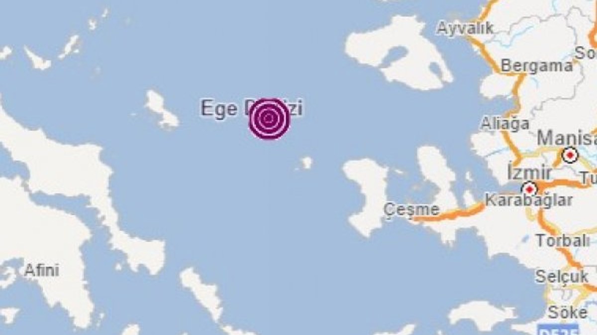 İzmir'de 4.2 büyüklüğünde deprem