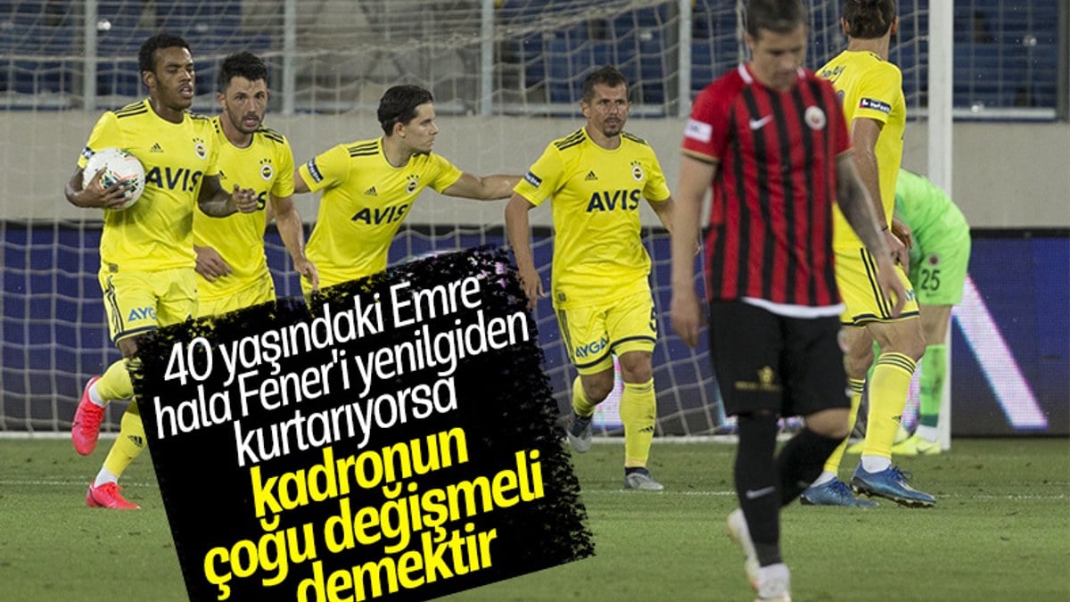 Fenerbahçe, G.Birliği ile berabere kaldı